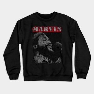 TEXTURE ART - Marvin gaye Live Crewneck Sweatshirt